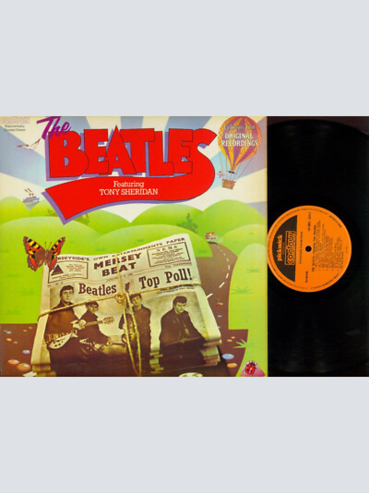 LP--The Beatles Featuring Tony Sheridan //NM
