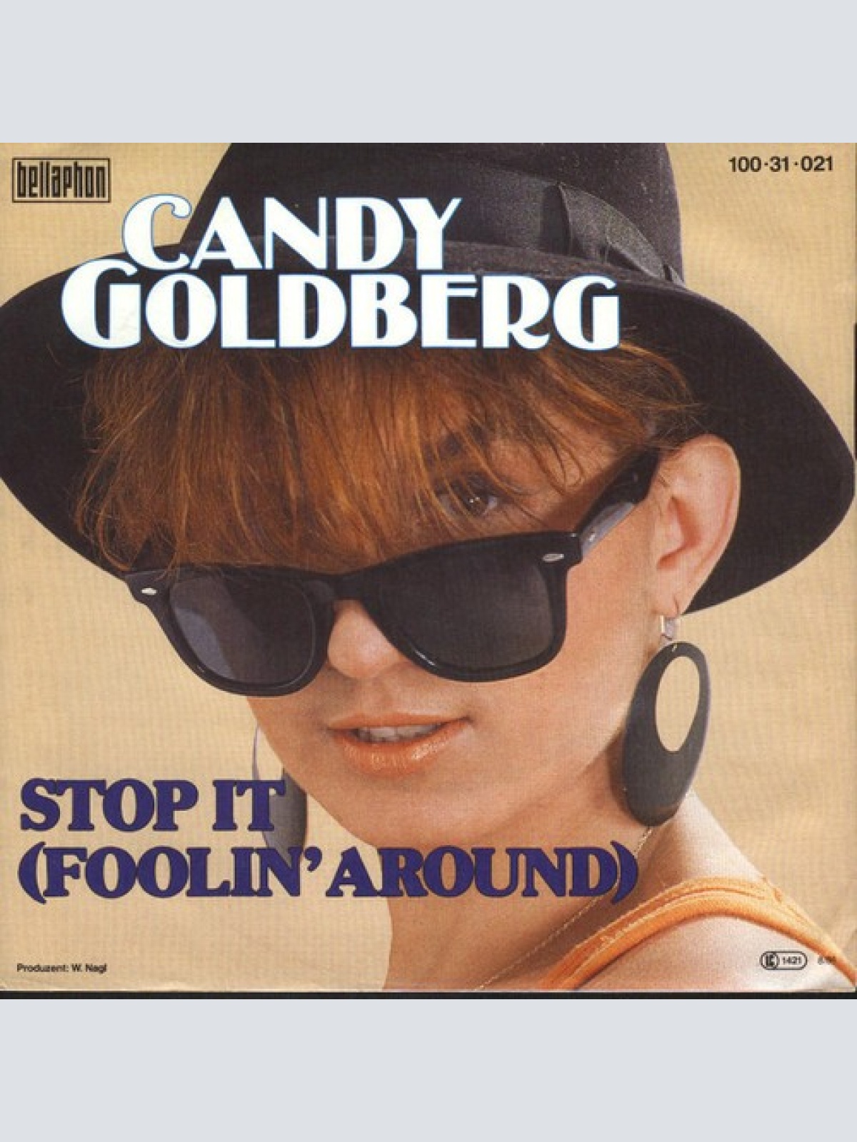 7", Single Candy Goldberg - Stop It (Foolin' Around)