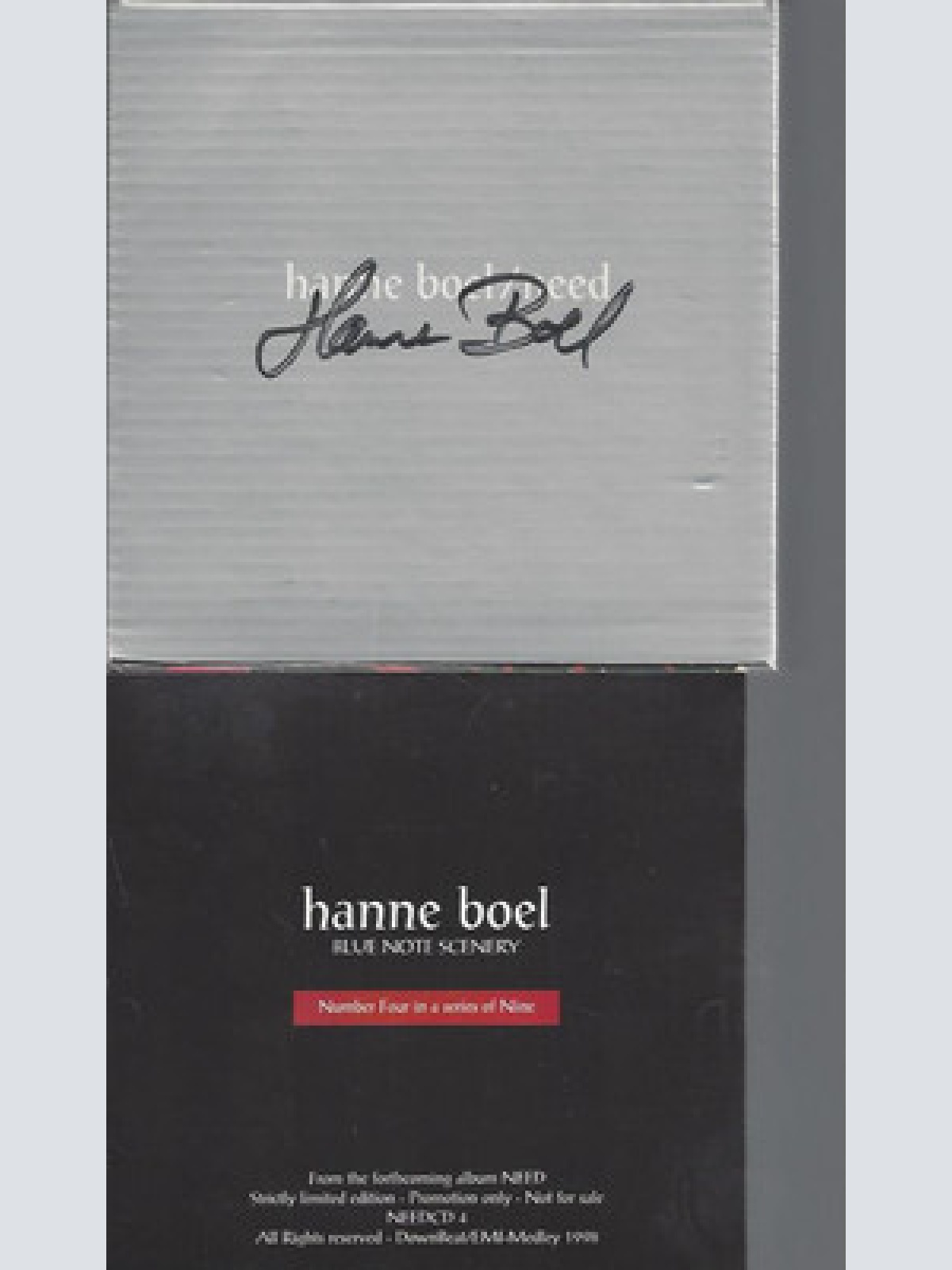 CD-HANNE BOEL NEED--9 CD BOX--STRICTLY LIMITED MIT AUTOGRAMM--PROMO