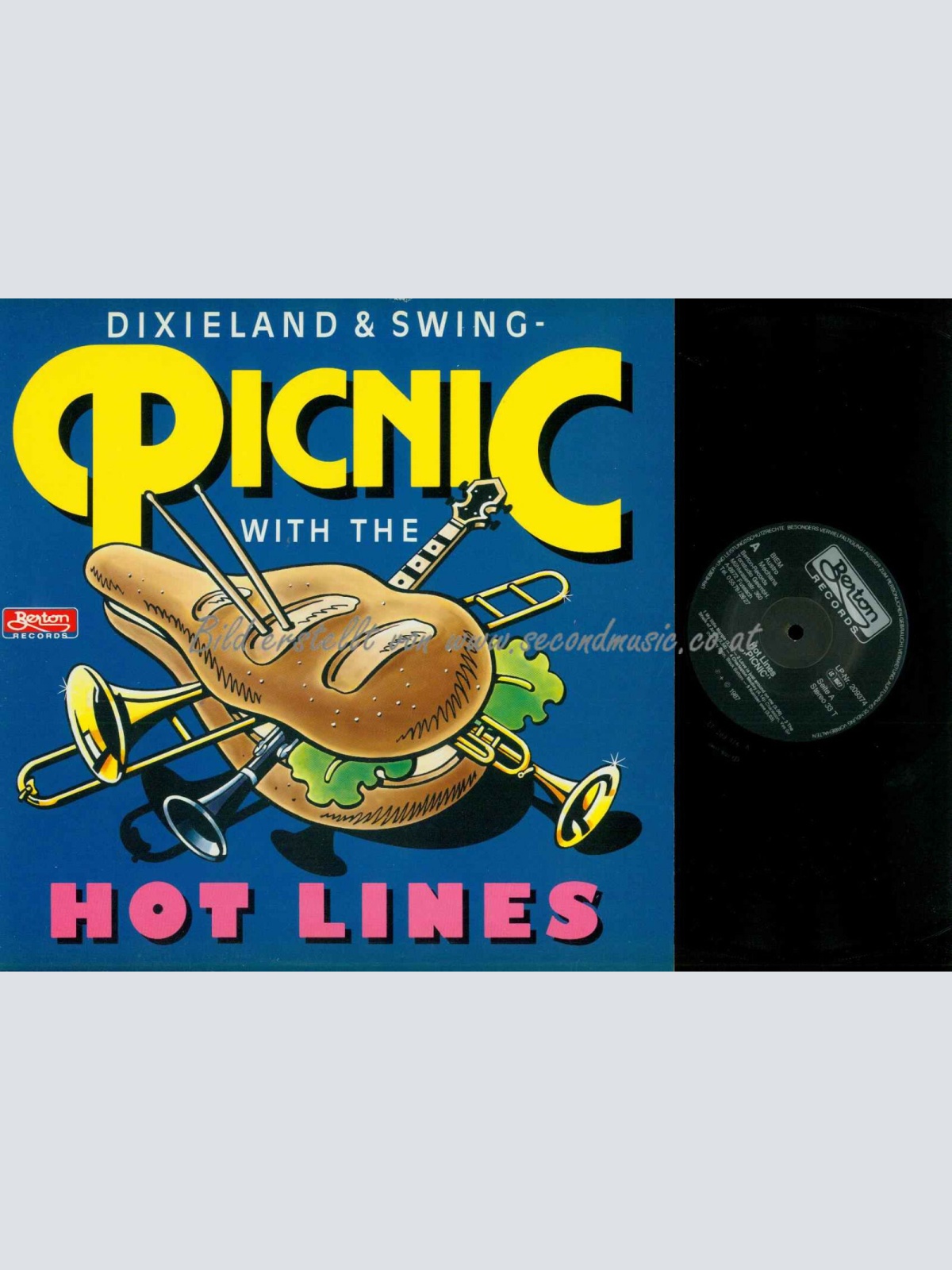 LP-- Hot Lines – Picnic  / NM