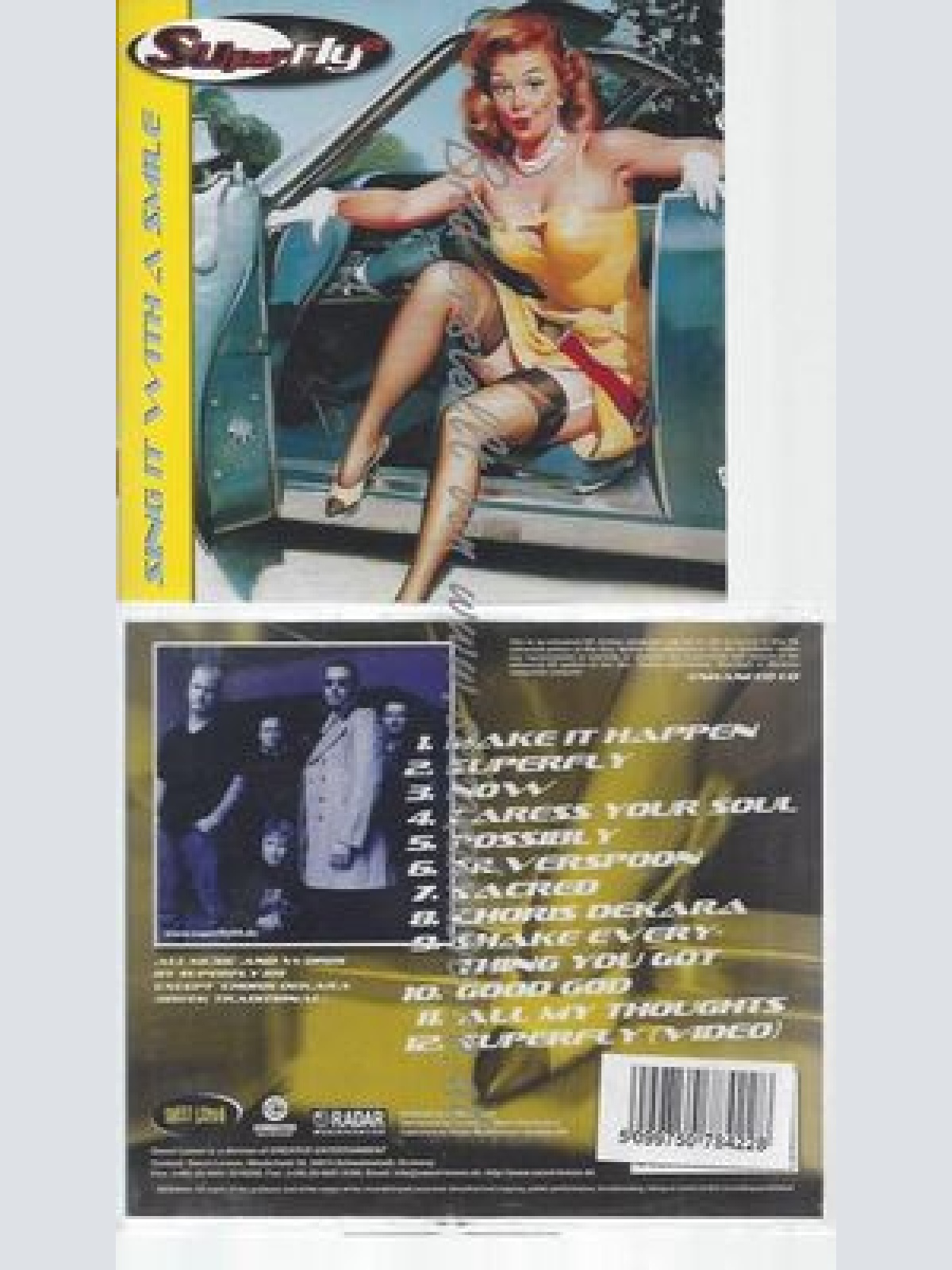 CD--SUPERFLY --SING IT WITH A SMILE