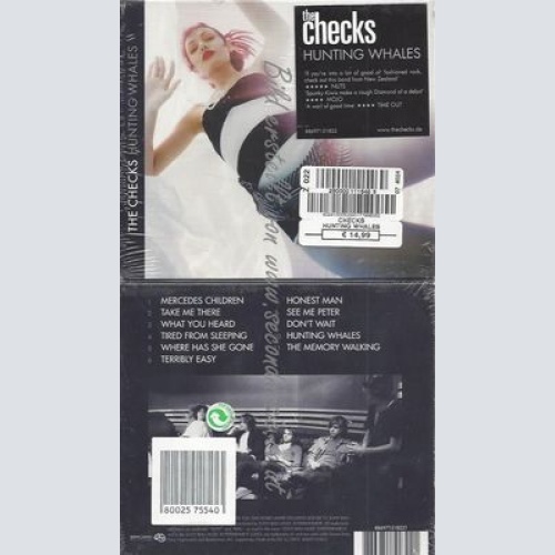 CD--THE CHECKS--HUNTING WHALES