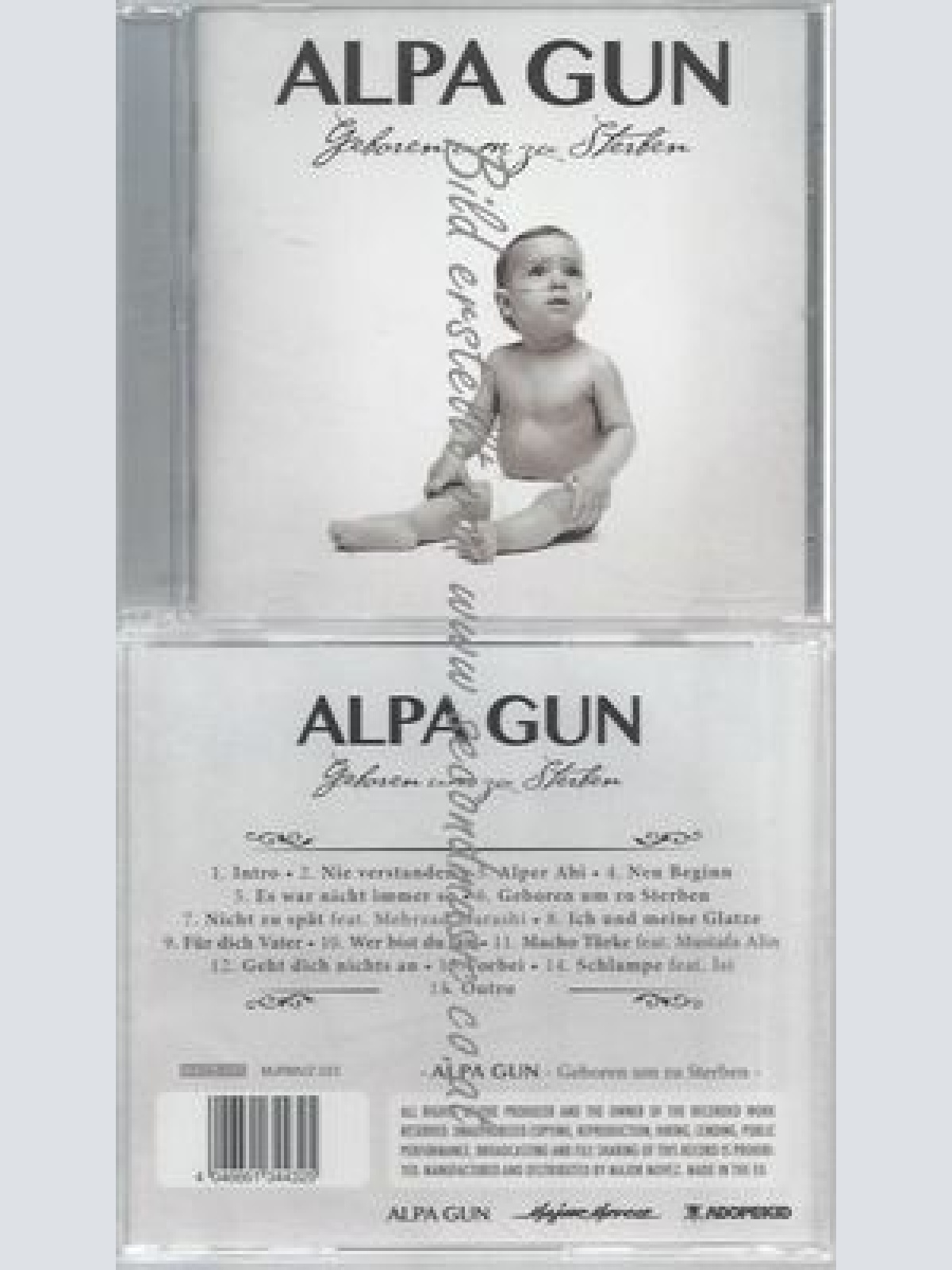 CD--ALPA GUN--GEBOREN UM ZU STERBEN