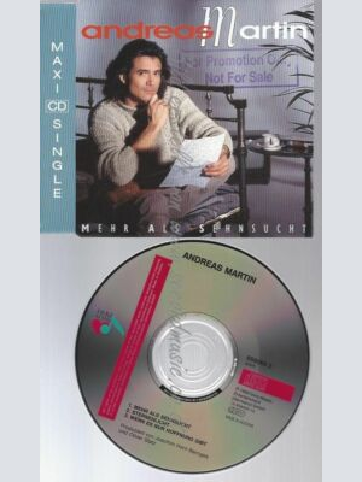 CD--ANDREAS MARTIN | --MEHR ALS SEHNSUCHT ( TRACKS, )