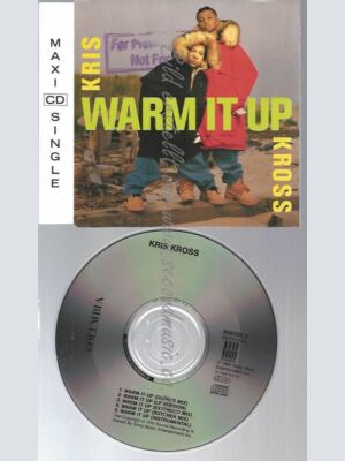 CD--KRIS KROSS--WARM IT UP ( VERSIONS, )