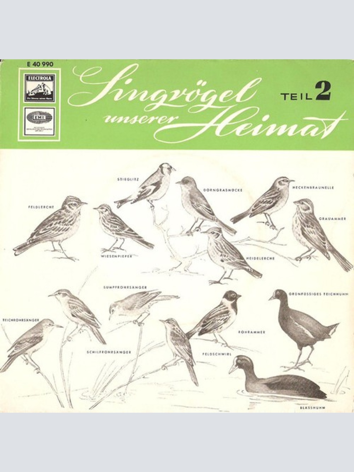 7", EP No Artist - Singvögel Unserer Heimat - Teil 2