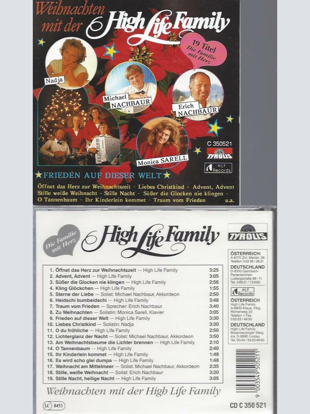 CD--  Weihanchten mit der //  High Life Family