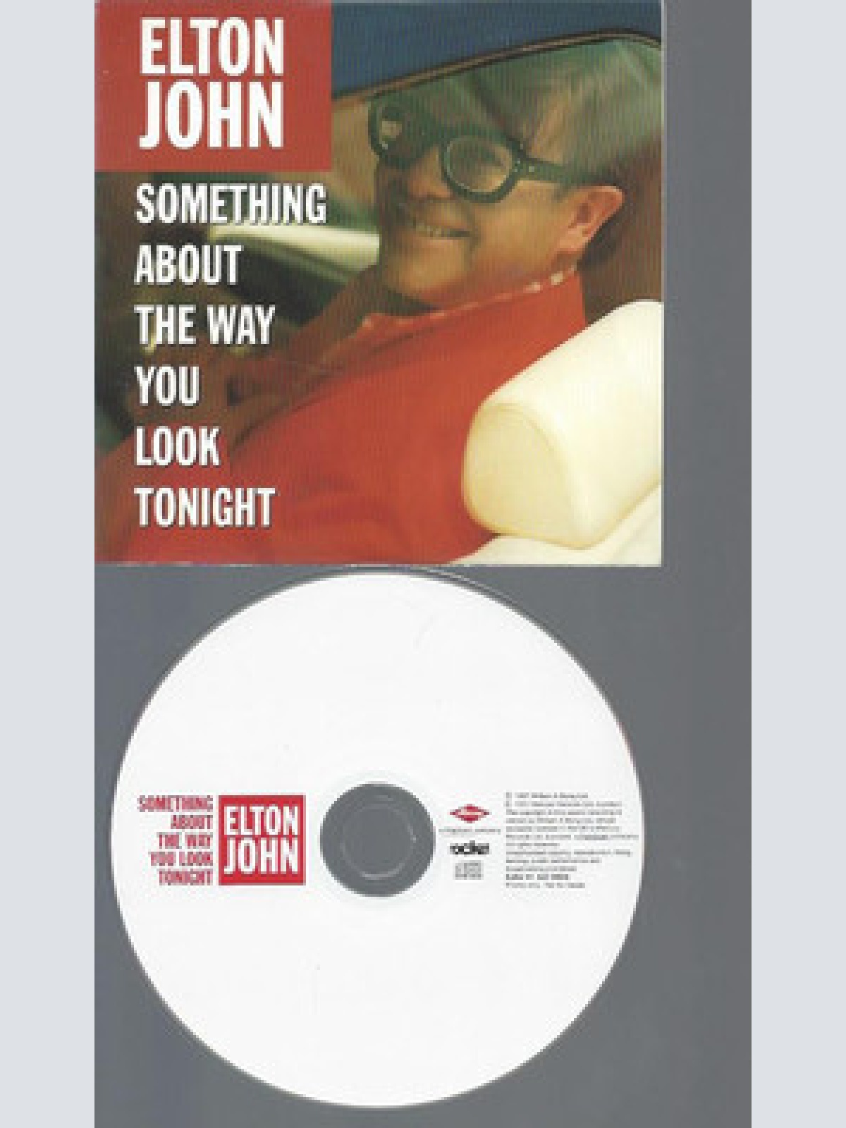 CD-ELTON JOHN SOMETHING ABOUT THE WAY YOU LOOK TONIGHT--PROMO