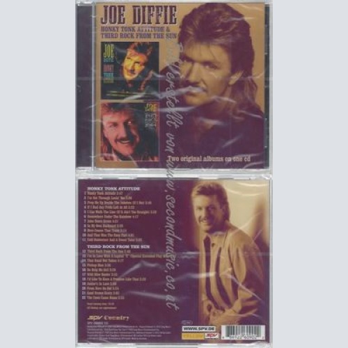 CD--THIRD ROCK FROM THE SUN -  DIFFIE,JOE--HONKY TONK ATTITUDE