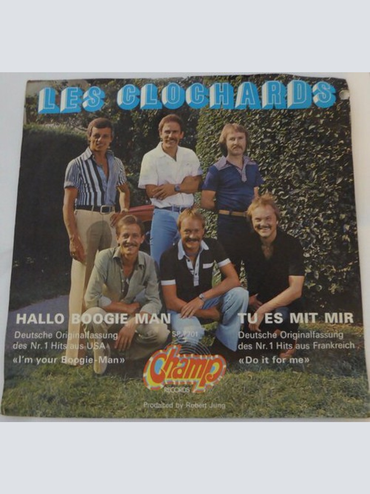 7", Single Les Clochards - Hallo Boogie Man