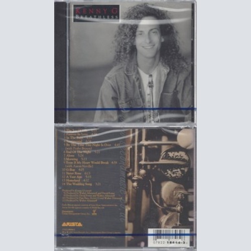 CD--NM-SEALED-KENNY G -1992- -- BREATHLESS