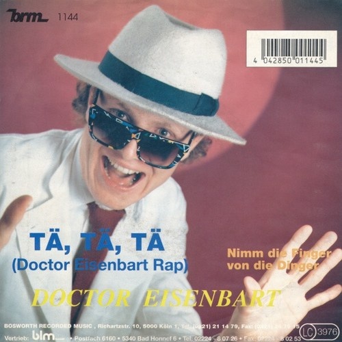 7" Doctor Eisenbart - Tä, Tä, Tä (Doctor Eisenbart Rap)