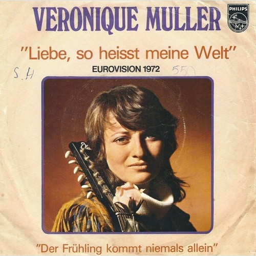 7", Single Véronique Müller - Liebe, So Heisst Meine Welt