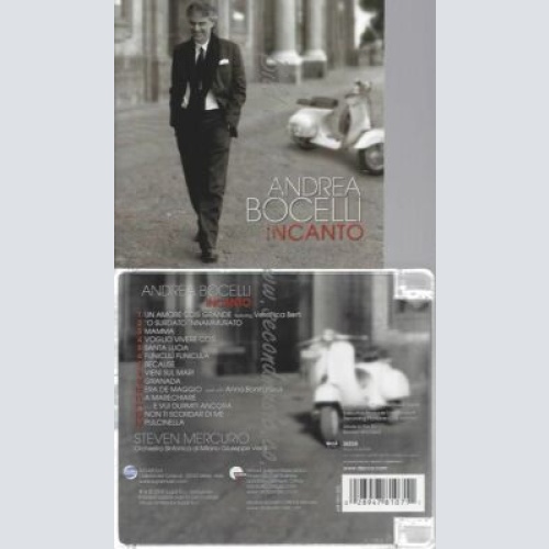 CD--ANDREA BOCELLI | --INCANTO
