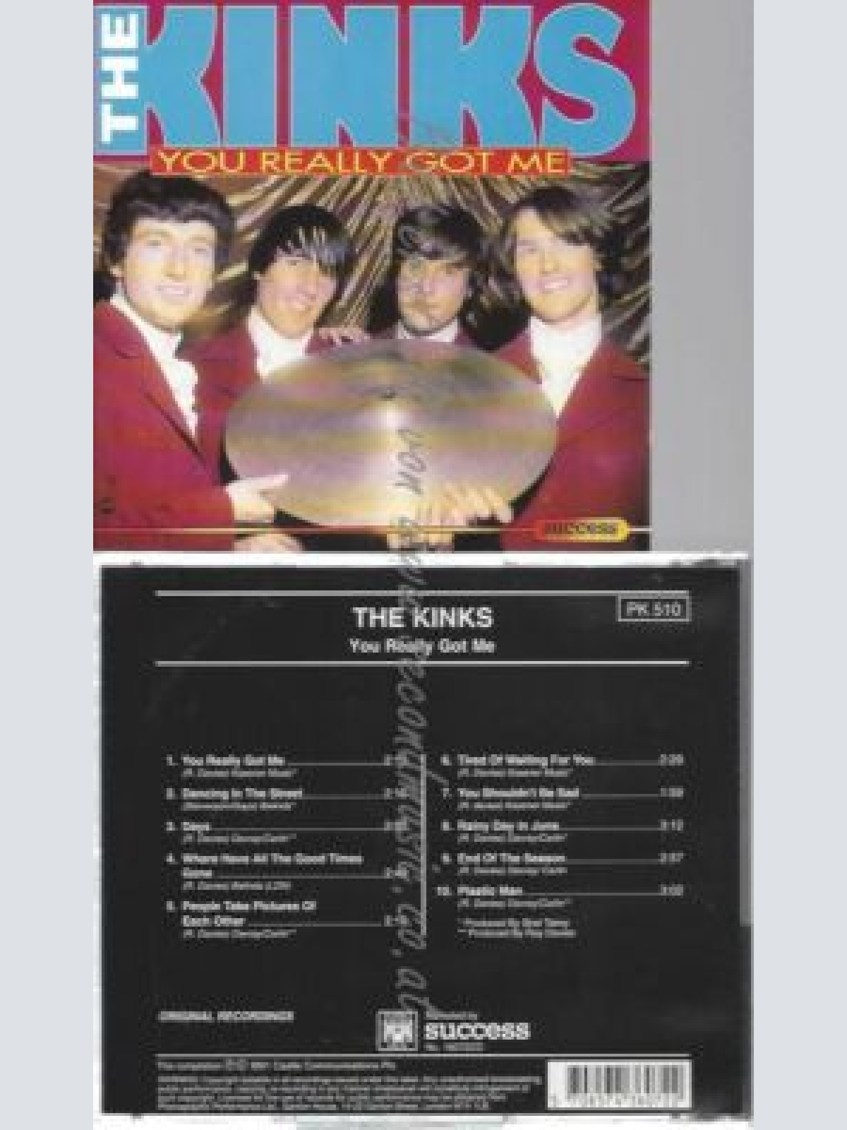 CD--THE KINKS | --YOU REALLY GOT ME