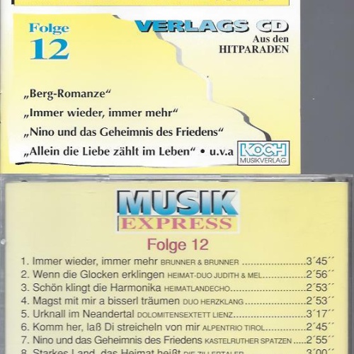 CD -Koch Musik Express Folge 12