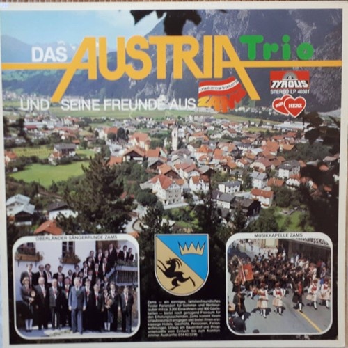 LP, Album Austria Trio - Mein Schönes Zams