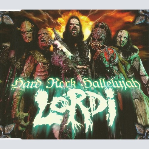 CD, Single Lordi - Hard Rock Hallelujah