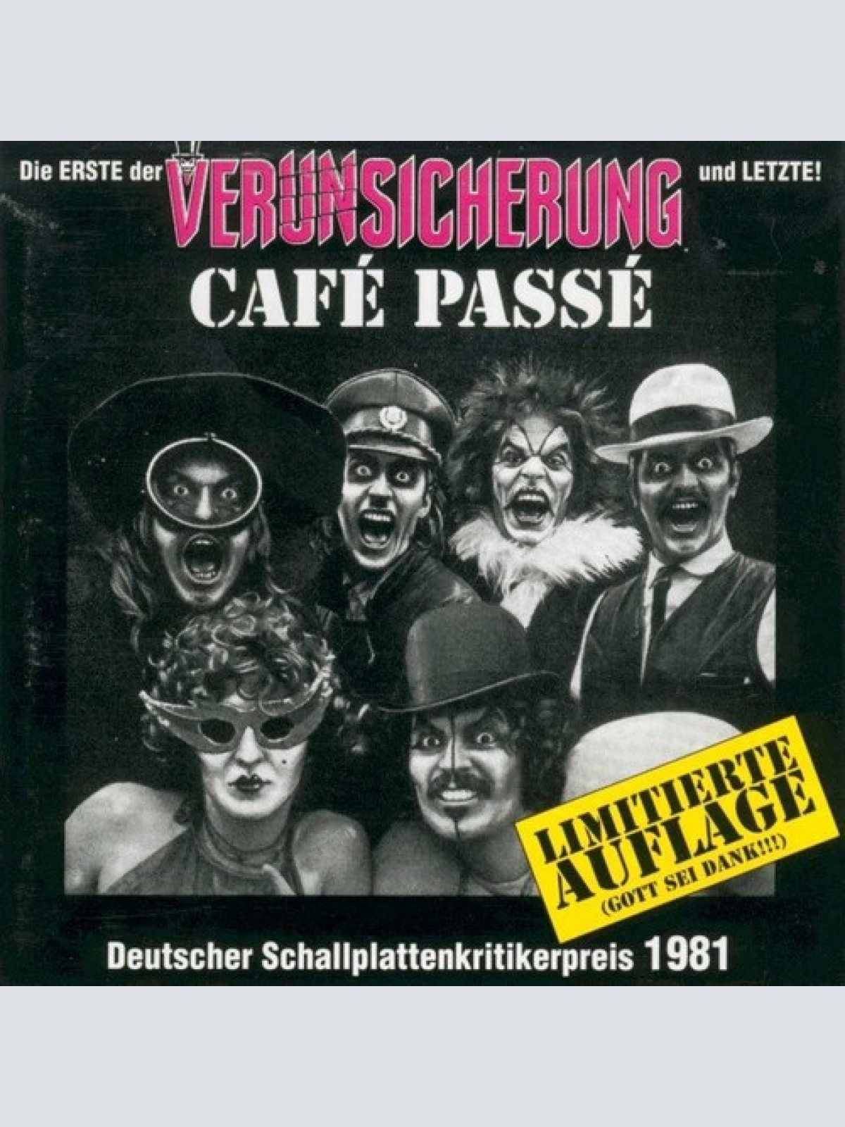 CD, Album, Ltd, RE Erste Allgemeine Verunsicherung* - Café Passé