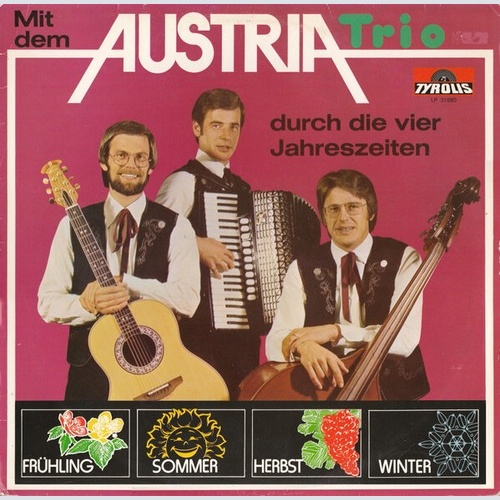 LP, Album Austria Trio - Mit Dem Austria Trio Durch Die 4 Jahreszeiten