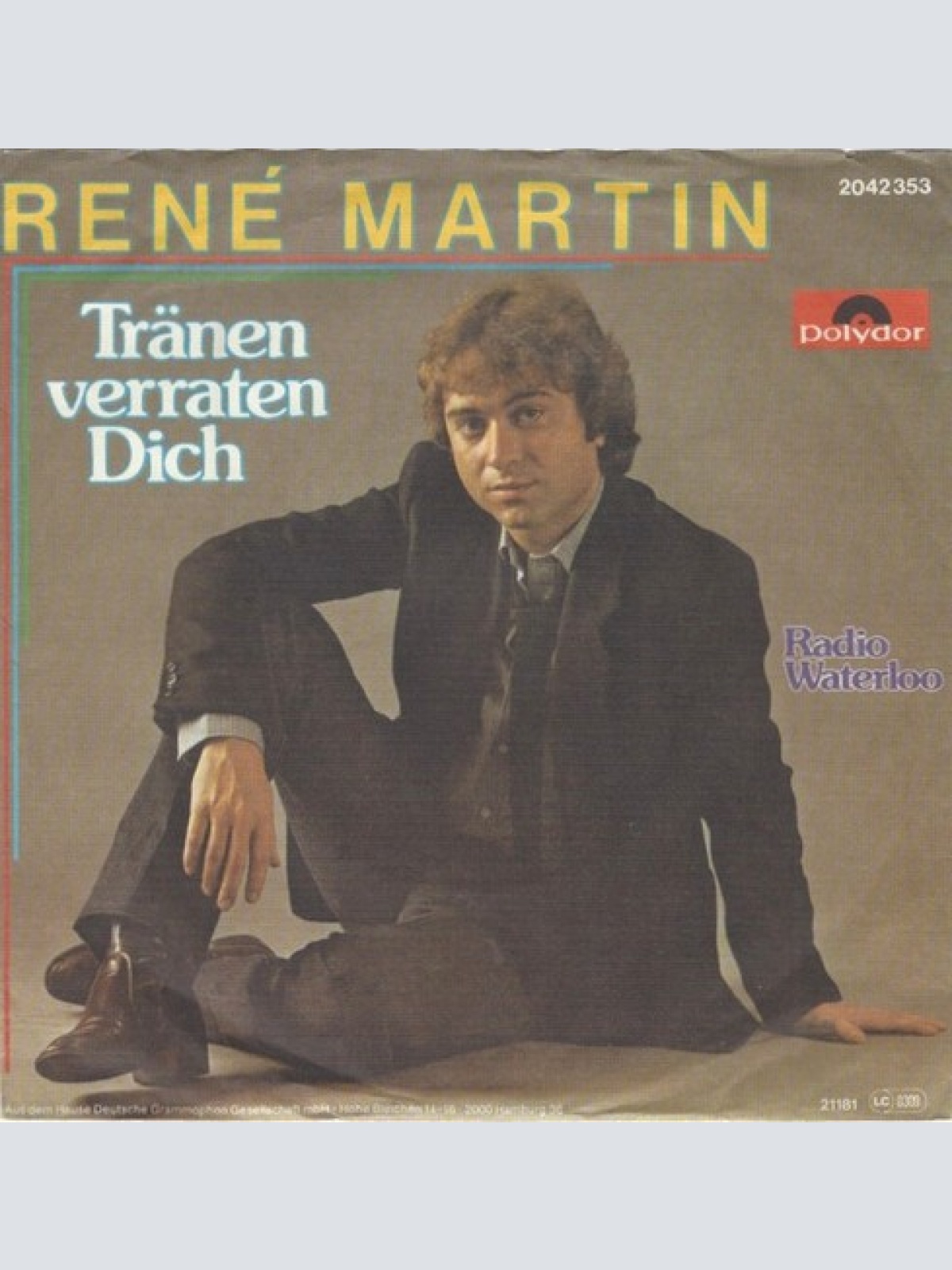 7", Single René Martin (2) - Tränen Verraten Dich