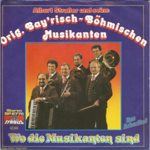 7", Single Albert Straßer Und Seine Orig. Bay'risch~Böhmischen - Wo Die Musik...