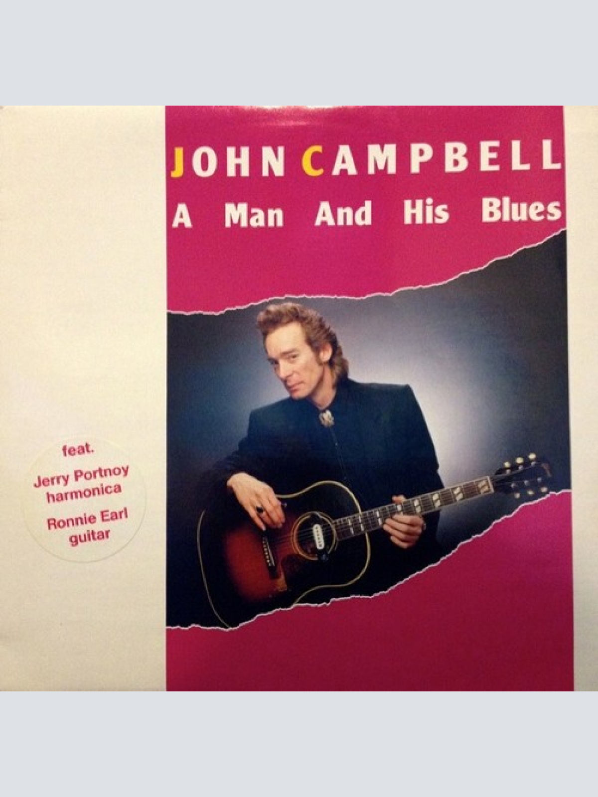 LP, Album John Campbell - A Man And His Blues