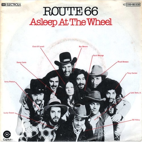7", Single Asleep At The Wheel - Route 66