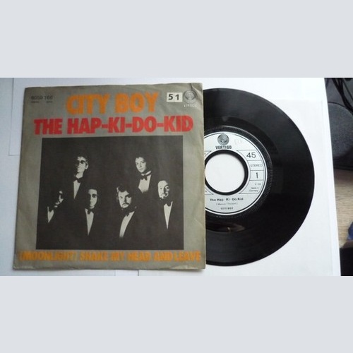 7", Single City Boy - Hap-Ki-Do Kid