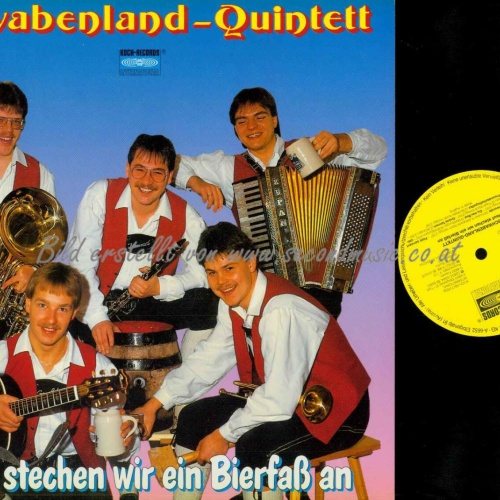 LP-- Schwabenland Quintett -- Heut stechen wir ein Bierfaß an  // NM