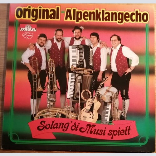LP, Album Original Alpenklangecho - Solang' Di Musi Spielt