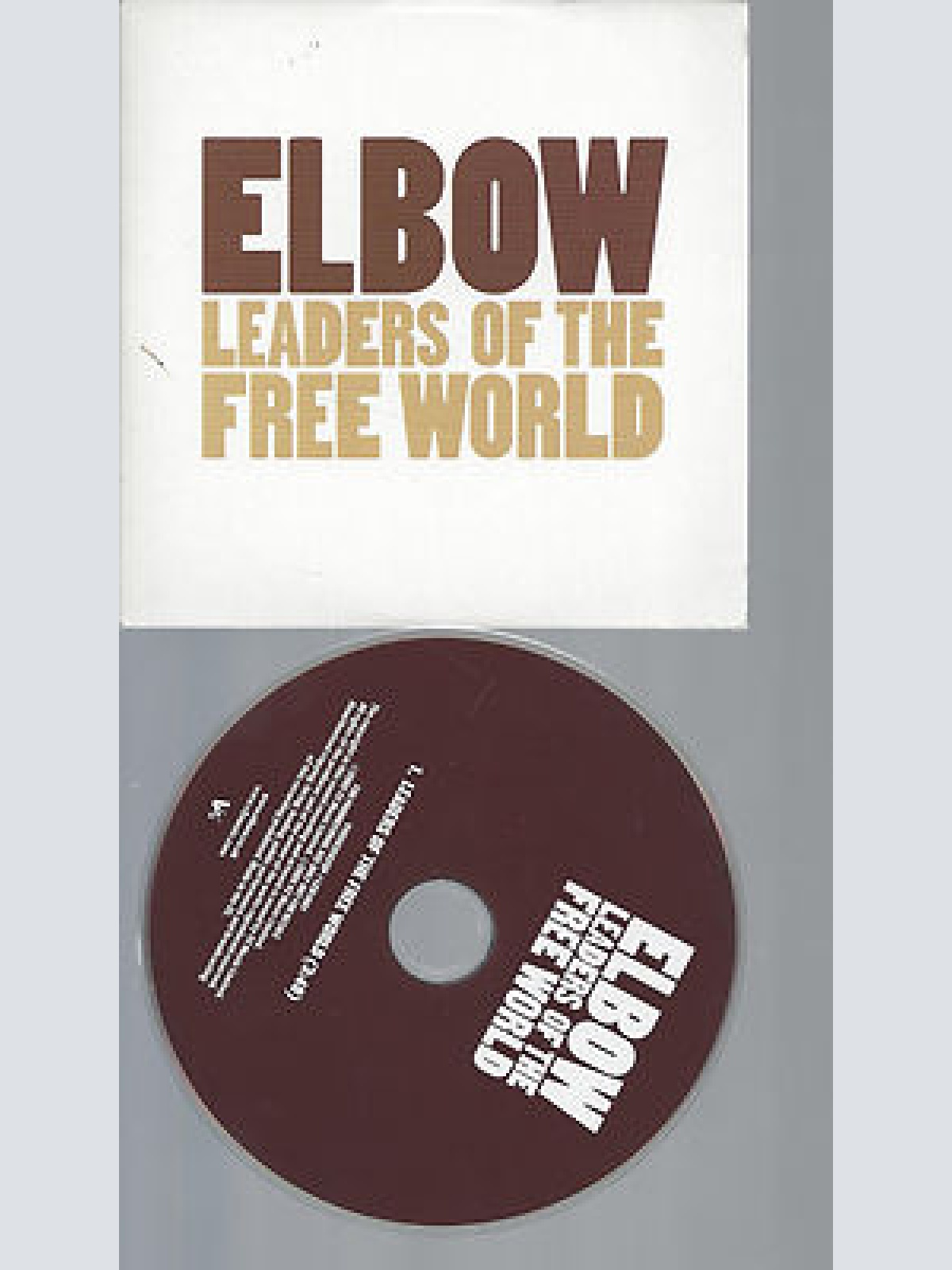 CD-ELBOW LEADERS OF THE FREE WORLD --PROMO