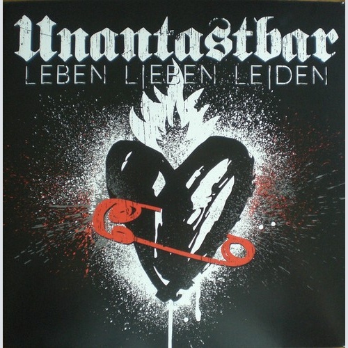 LP, Album, Ltd, Red + CD, Album Unantastbar - Leben, Lieben, Leiden