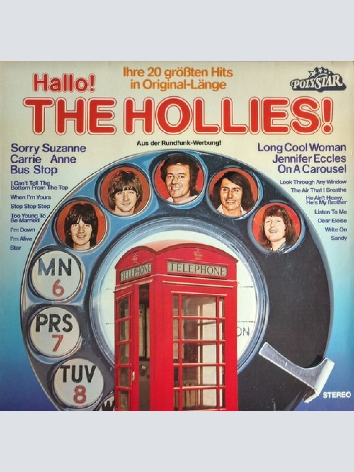 LP, Comp The Hollies - Hallo, The Hollies