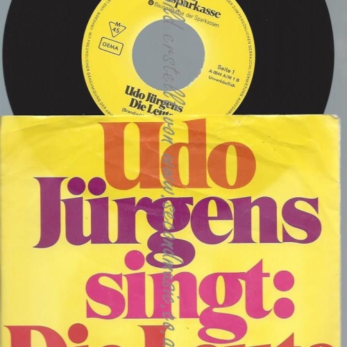 7"  Udo Jürgens – Die Leute // PROMO