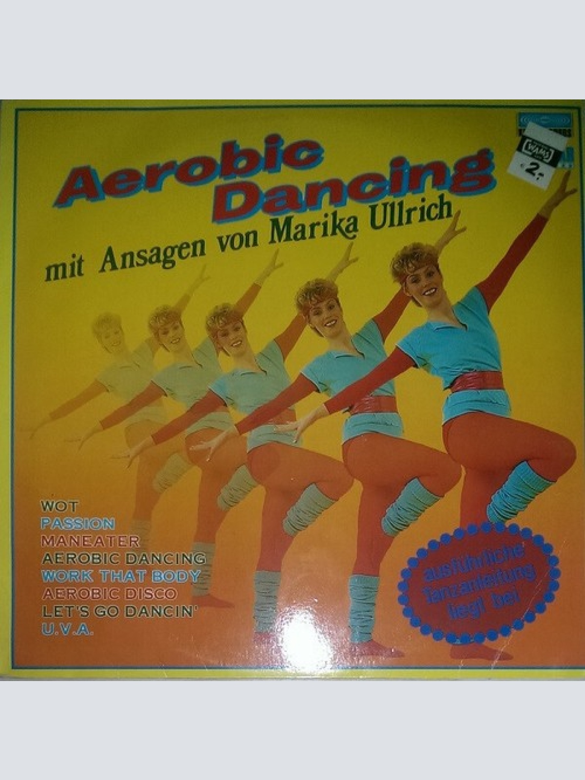 LP Marika Ullrich - Aerobic Dancing Mit Ansagen Von Marika Ullrich