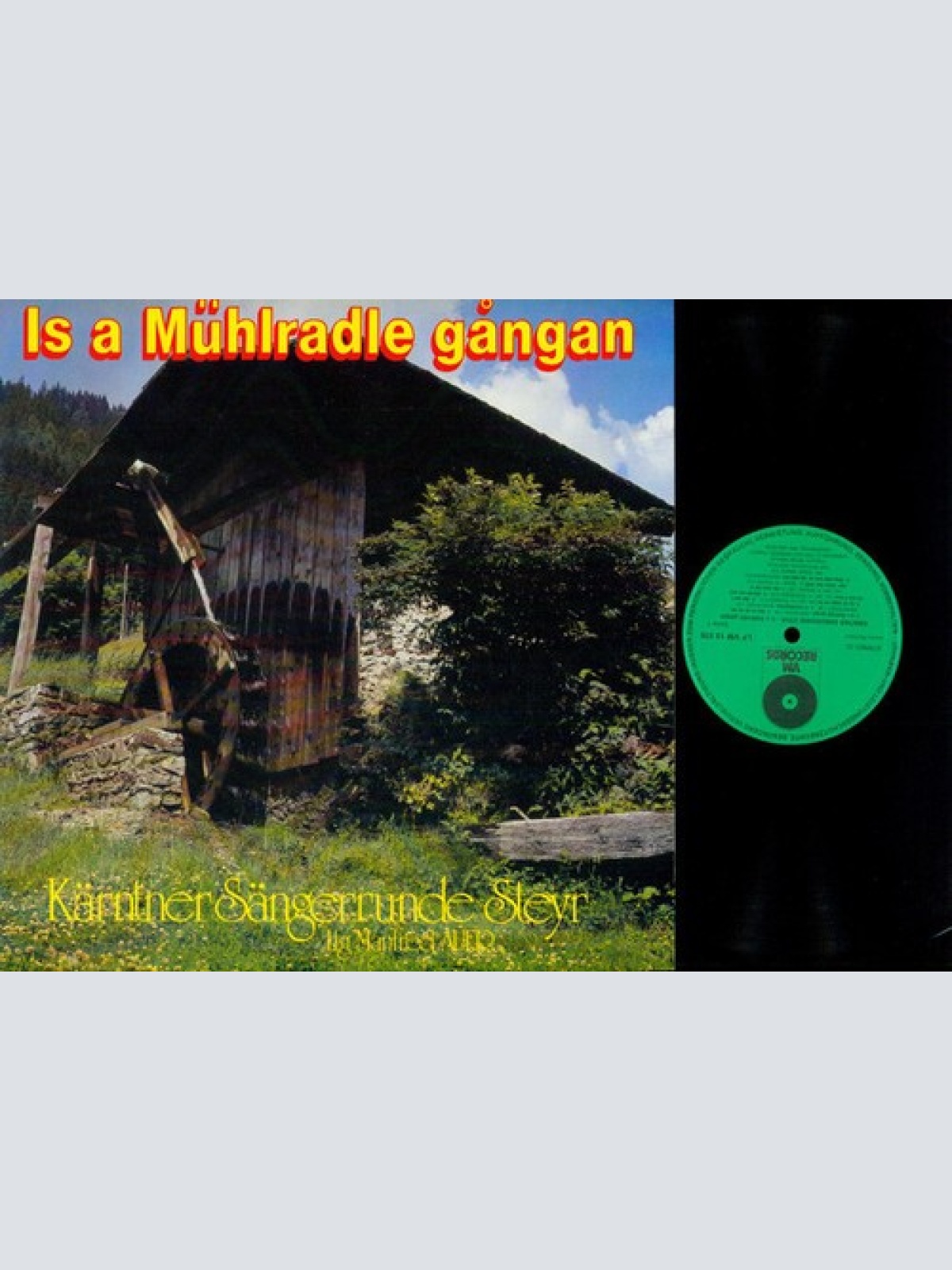 LP Kärntner Sängerrunde Steyr - Is A Mühlradle Gangan