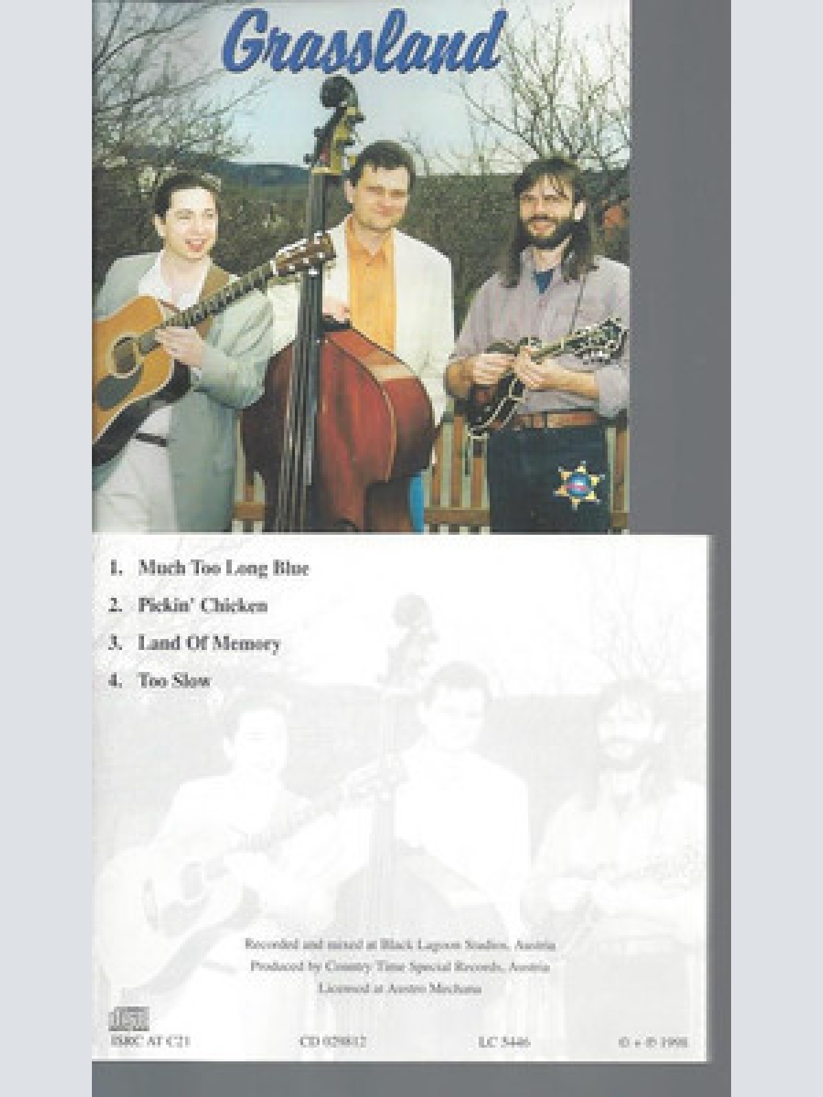 CD-GRASSLAND--MUCH TOO LONG BLUE