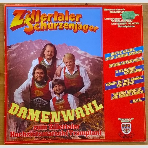 LP, Comp Zillertaler Schürzenjäger - Damenwahl zum Zillertaler Hochzeitsmarsc...