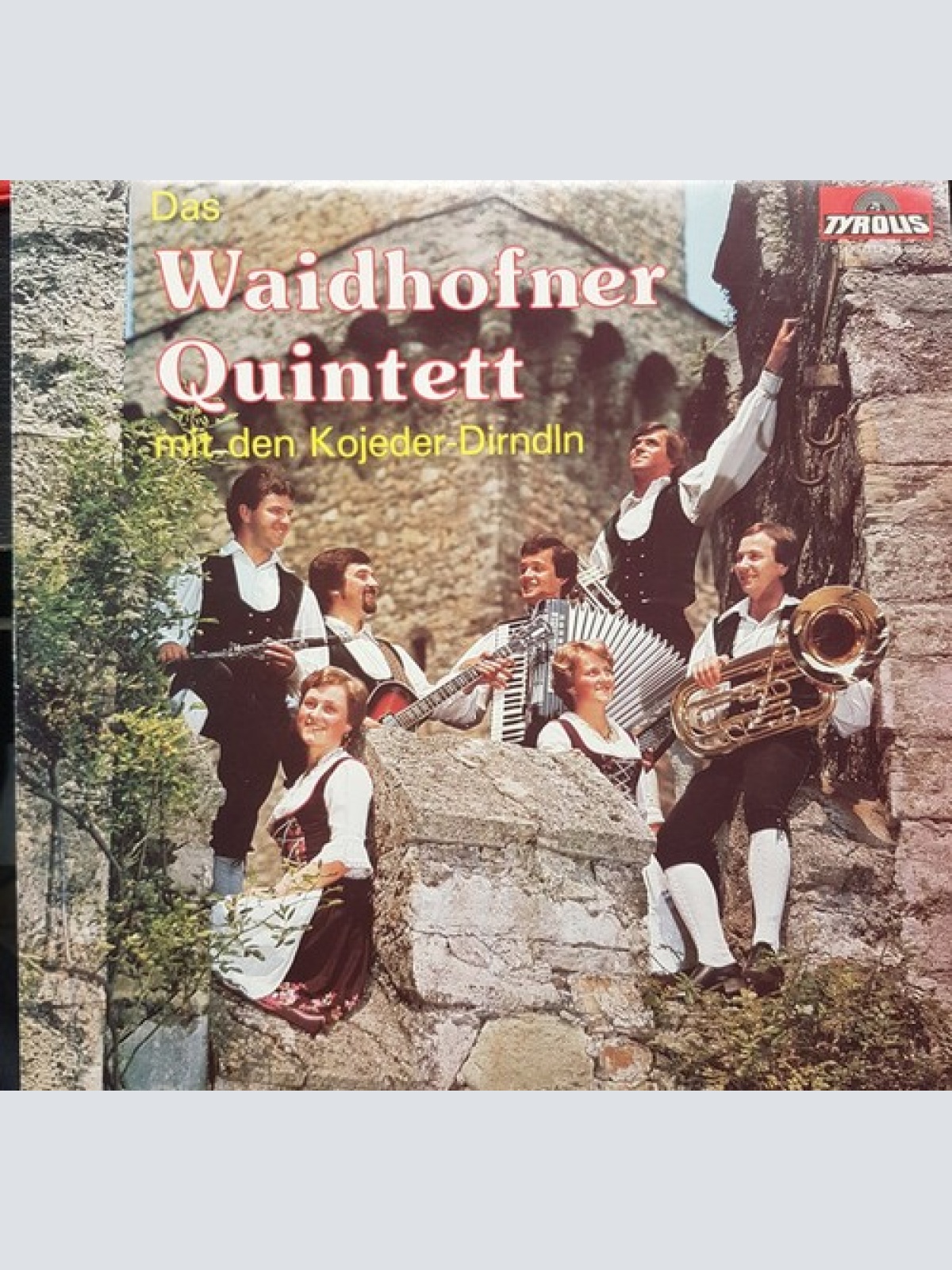 LP Das Waidhofner Quintett Mit Den Kojeder - Dirndln - Das Waidhofner Quintet...