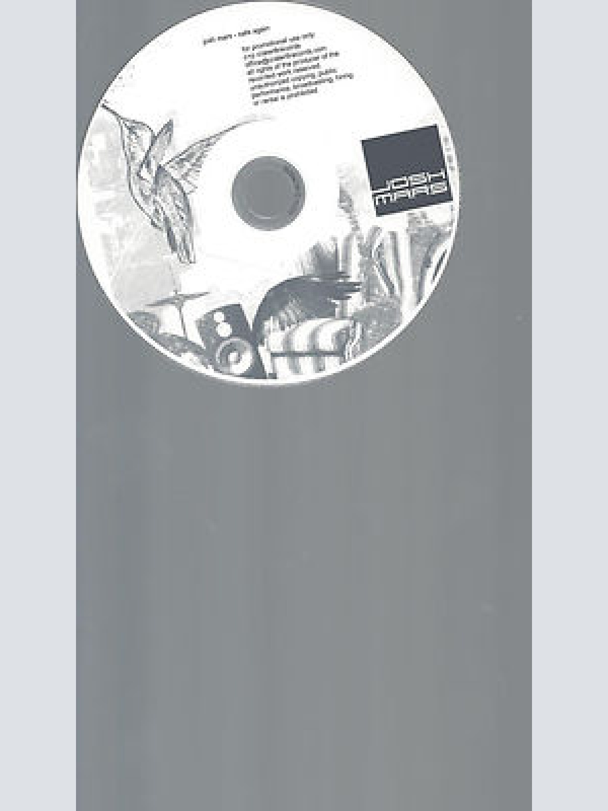 CD-JOSH MARS SAFE AGAIN-PROMO