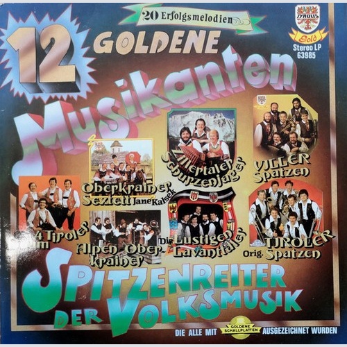 LP, Comp Various - 12 Goldene Musikanten - Spitzenreiter Der Volksmusik