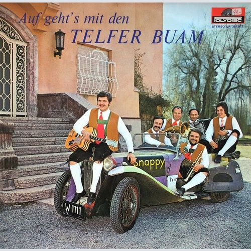 LP, Album Telfer Buam - Auf Geht's Mit Den Telfer Buam