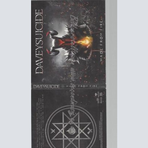 CD--DAVEY SUICIDE--MADE FROM FIRE