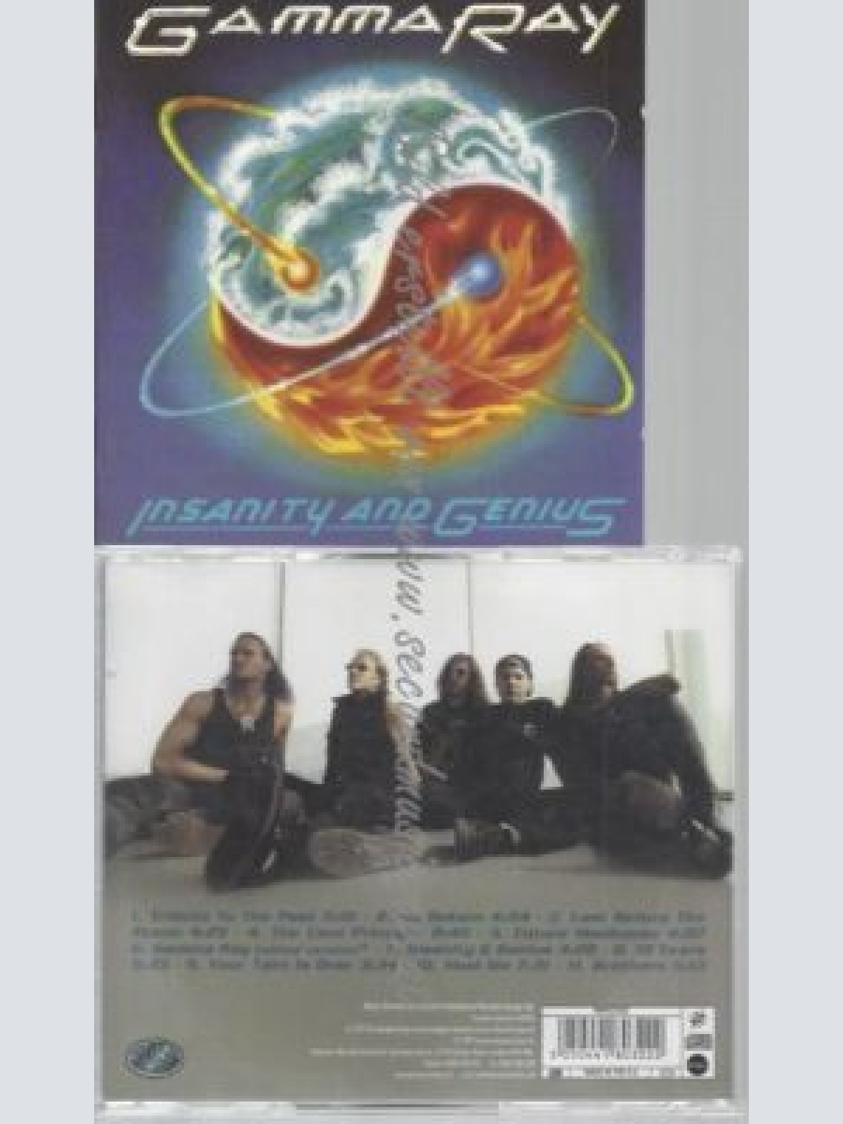 CD-- / GAMMA RAY--INSANITY & GENIUS
