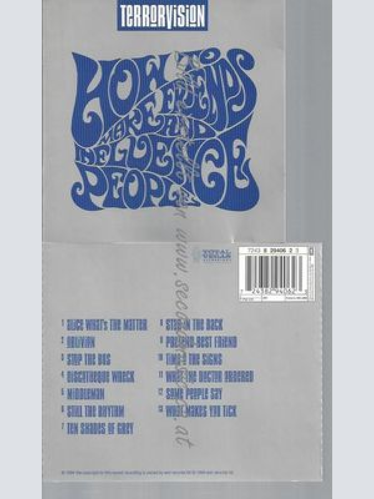 CD--TERRORVISION--HOW TO MAKE FRIENDS AND...