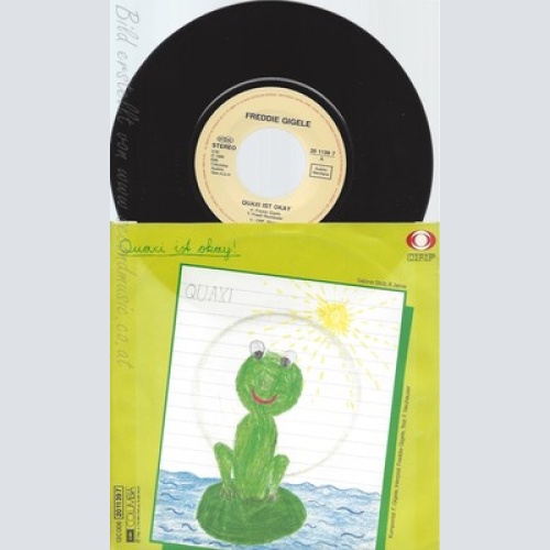 7" FREDDIE GIGELE--QUAXIE SAG UNS DOCH DAS WETTER AN