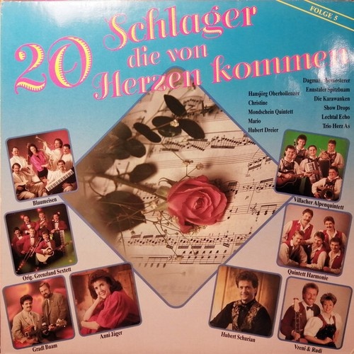 LP, Comp Various - 20 Schlager Die Von Herzen Kommen