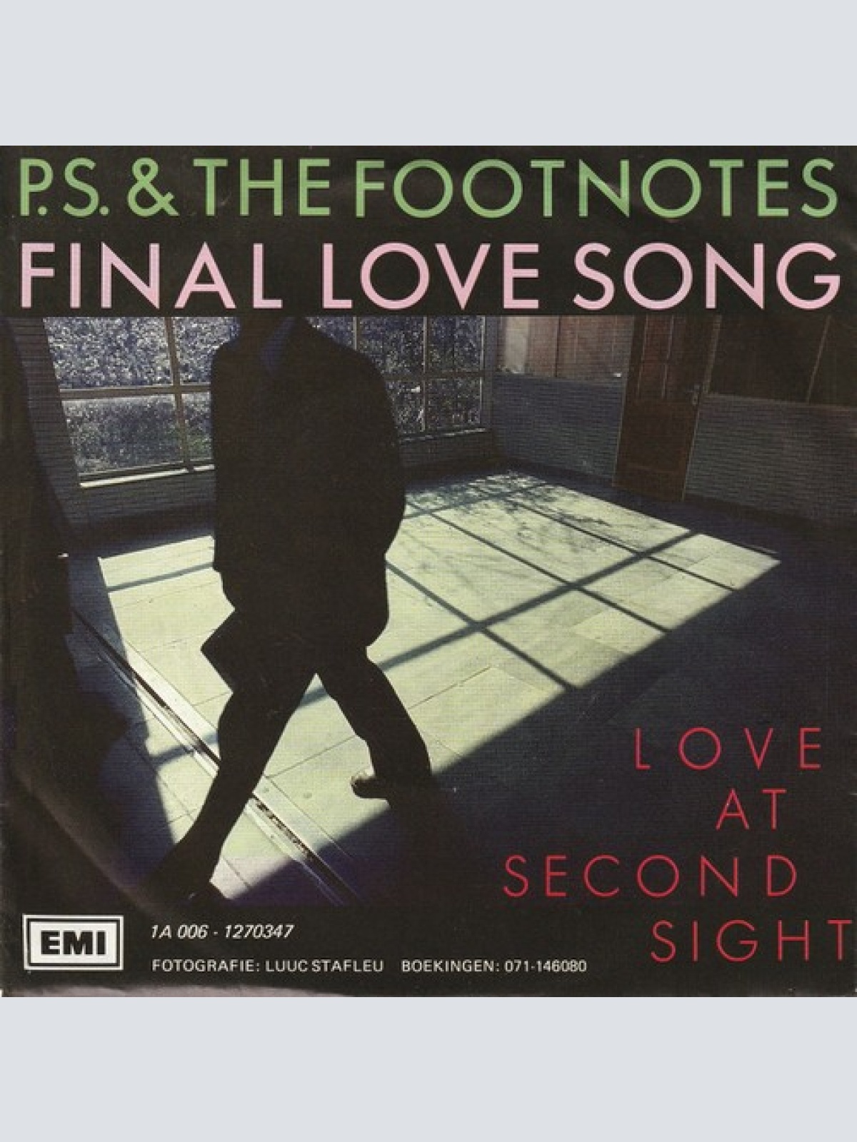 7", Single P.S. & The Footnotes - Final Love Song