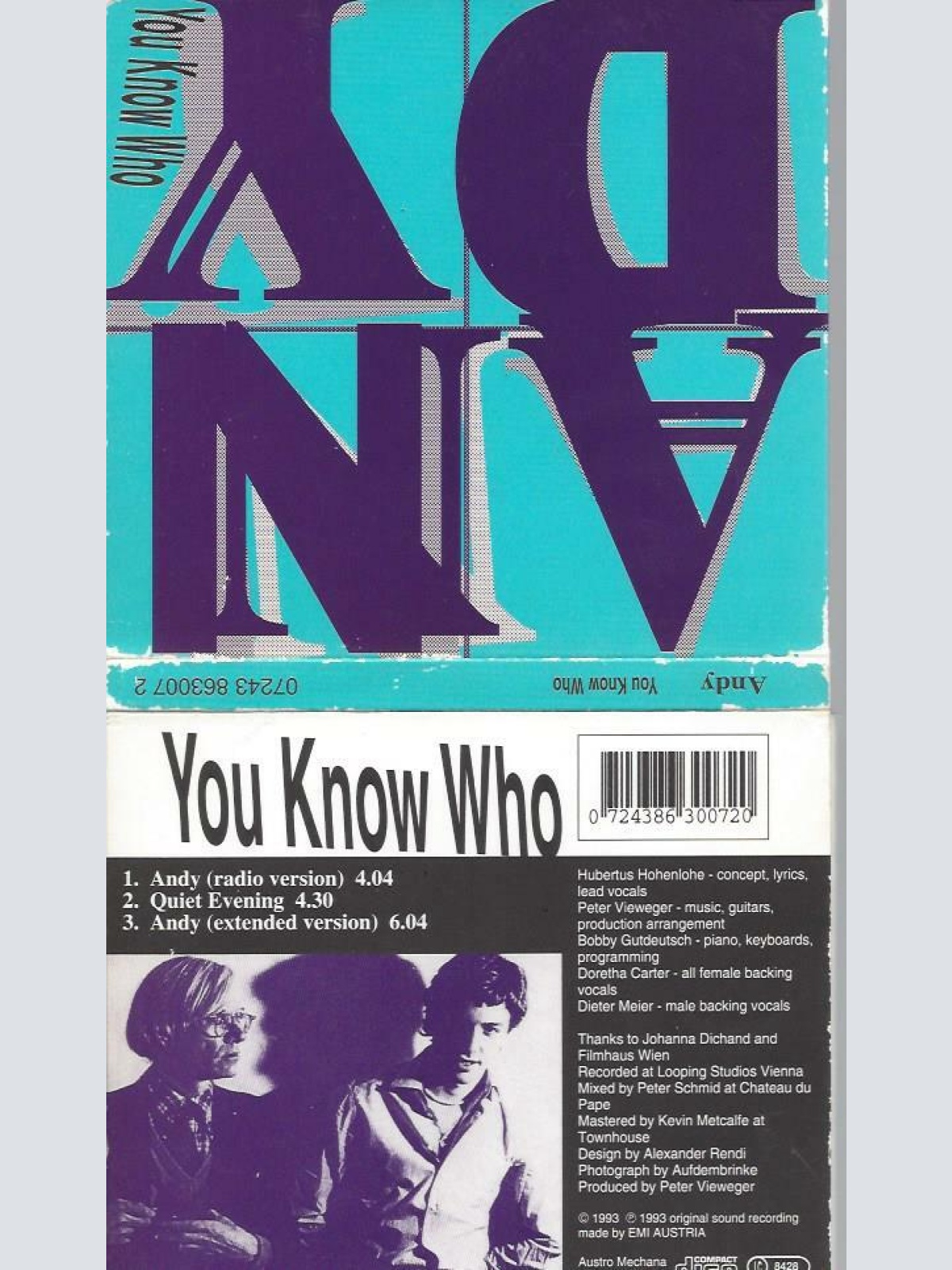 CD-- You Know Who – Andy  // DIGI